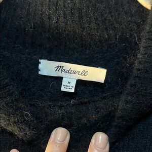 Madewell Women's Classic Black Sweater